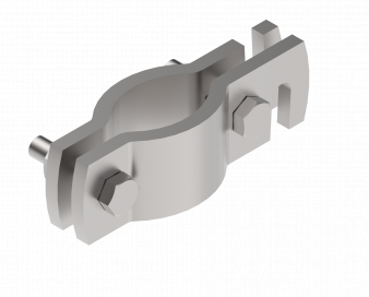 Supporto con fessura - 407821.002 - Sfera flangiata