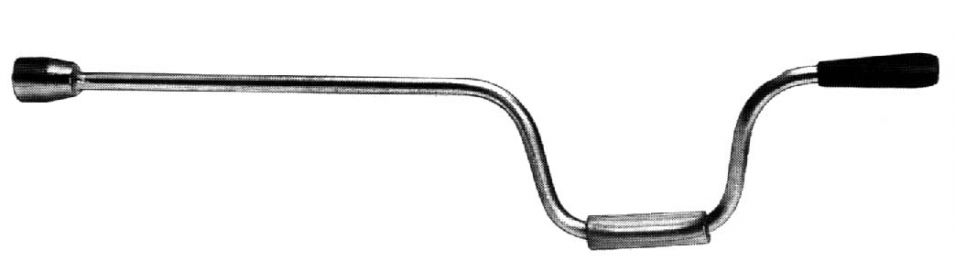 manovella 780mm - 201858.002 - piedini di supporto