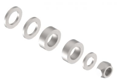 Set di viti leva del freno a mano - 208310.001 - Leva del freno a mano