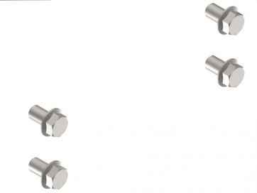 Cuscinetto di guida con set di viti - 208359.001 - Cuscinetto di guida