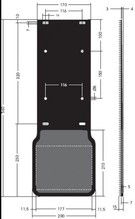 Mudflaps Anti-Spray