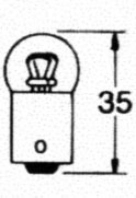 lampada a sfera 12/10W - 400317.001 - illuminante