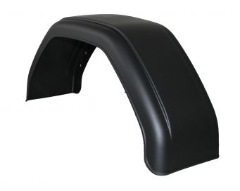 Parafango monoasse quadrato in plastica - 404453.001 - Parafango