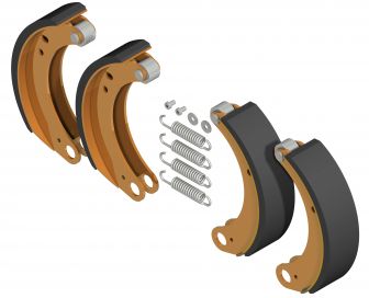 Set di ganasce freno - 412541.001 - Set di ganasce freno