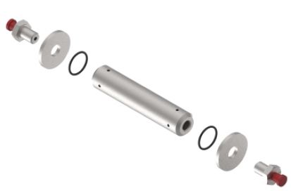Bullone rinforzato Ø25x153mm - 707309.004 - Ricambi dispositivo di superamento