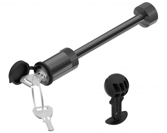 Protezione Antifurto Per Camper - 2 Pezzi In Acciaio E Gomma, 66cm