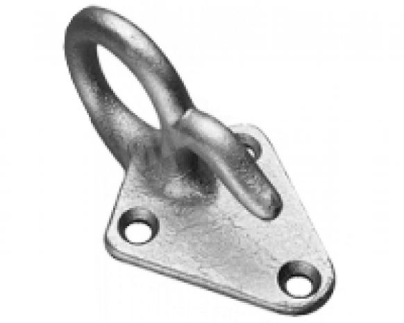 Ganci per teloni, zincati, 2 fori, 24 pz