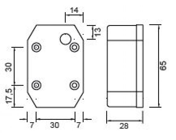 Flexipoint 1 - 412792.001 - Luci di posizione