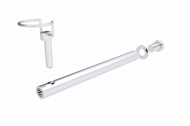 Supporto per cuneo ruota in plastica