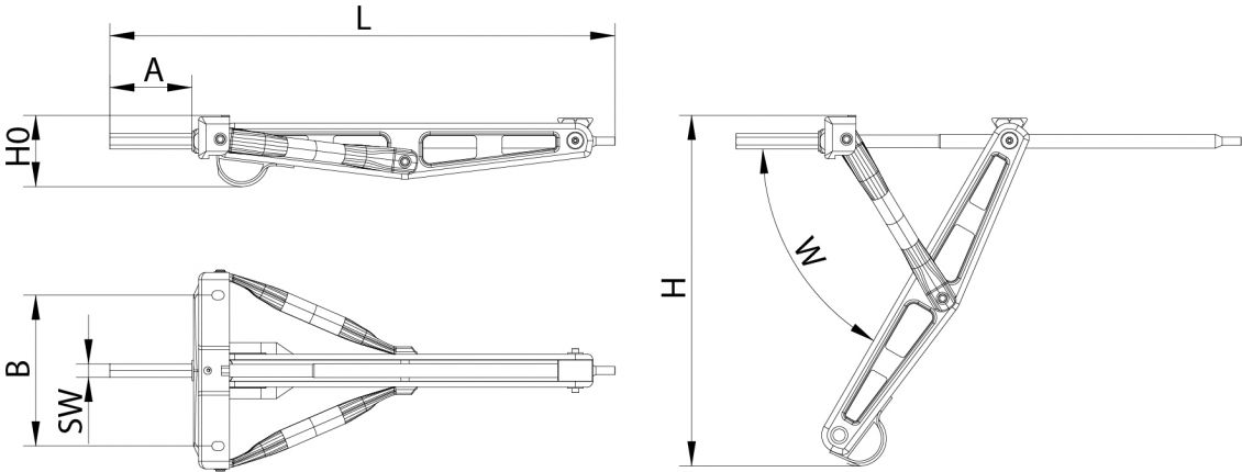 Stabilizzatori girevoli